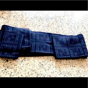 FENDI navy blue scarve